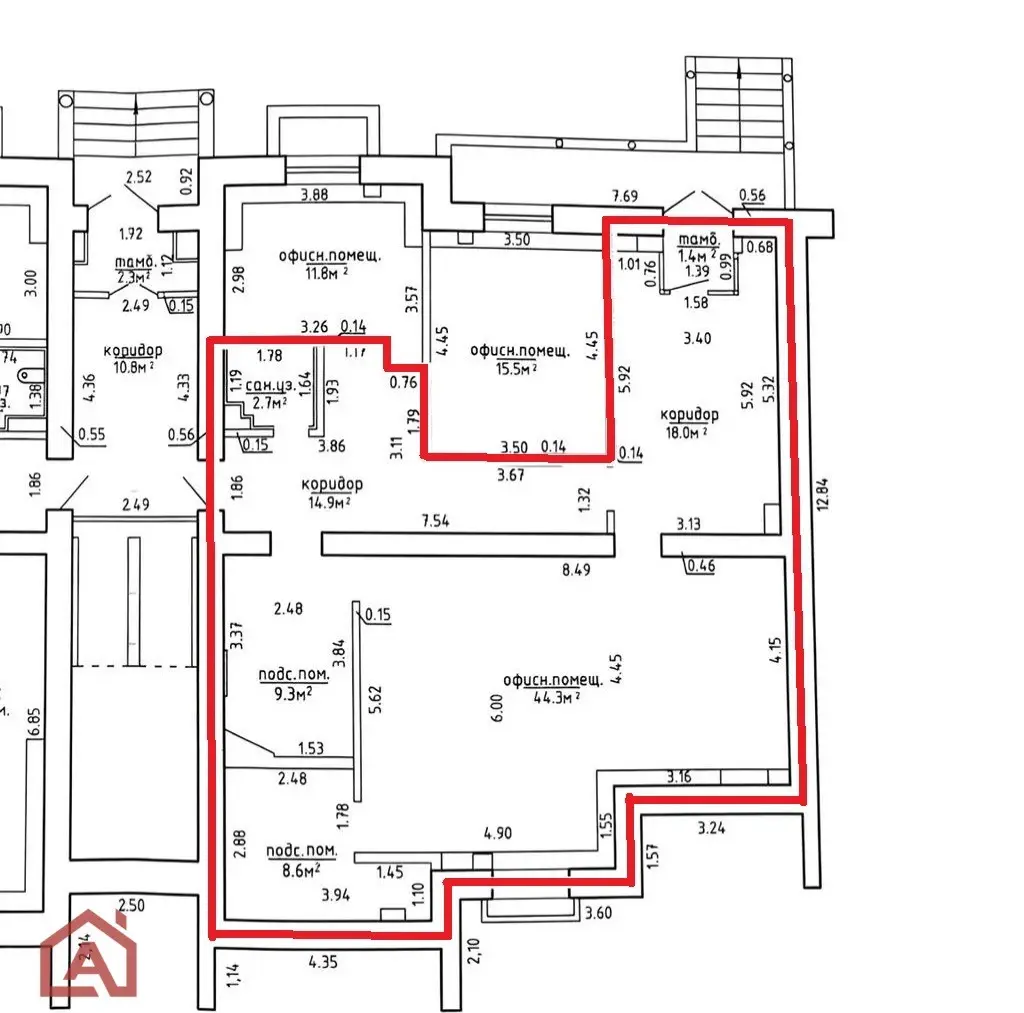 Аренда торгового помещения на ул. 40 лет Победы, д. 34 в Боровлянах, 560USD, код 967725 - фото 13