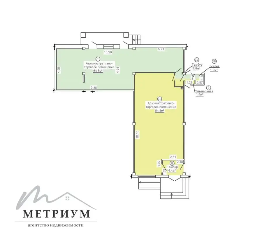 торговый объект, Минск, ул. Никифорова, д. 43 в Первомайском районе