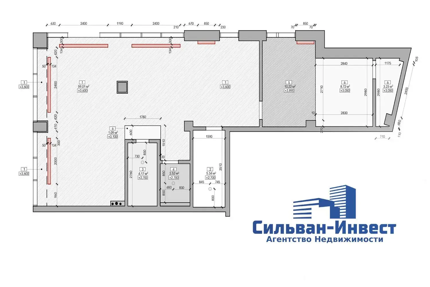 Снять торговое помещение на ул. Ратомская, д. 50 в Минске, 2584USD, код 967588 - фото 24