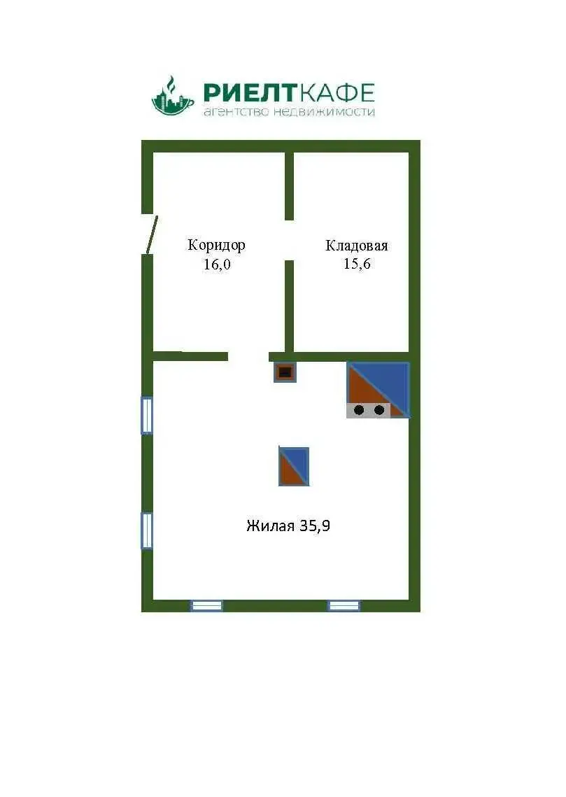 коттедж, Купры, 
