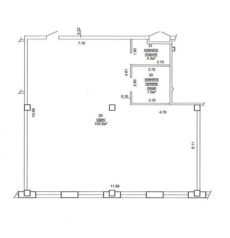 Снять офис на ул. Платонова, д. 1/Б в Минске, 4792BYN, код 15207 - фото 8