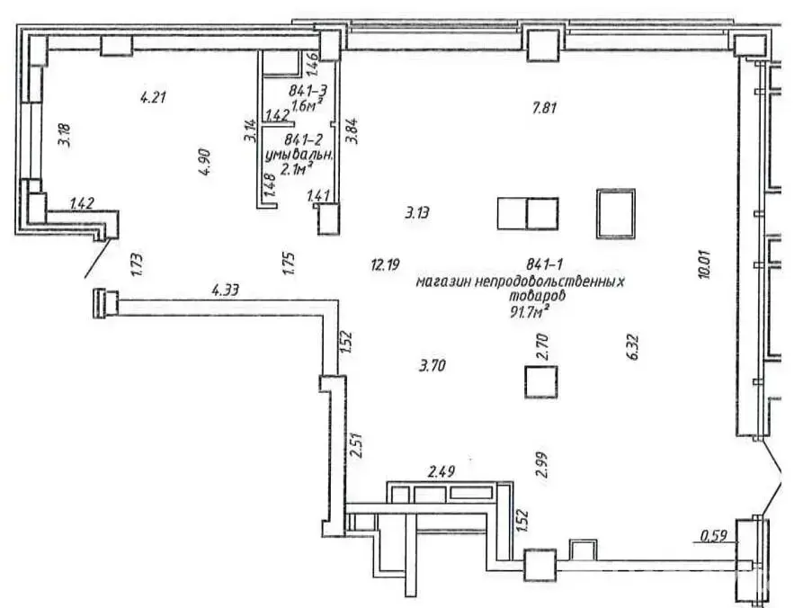 Стоимость аренды торгового объекта, Минск, пр-т Дзержинского, д. 11