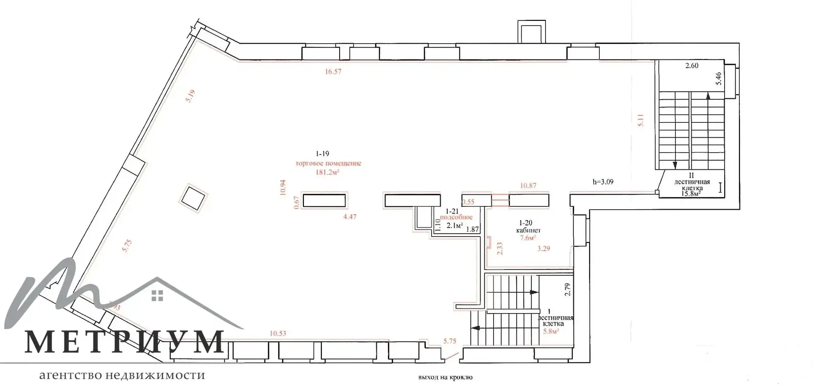 Аренда торгового помещения на пр-т Рокоссовского, д. 1 в Минске, 9440EUR, код 966516 - фото 14