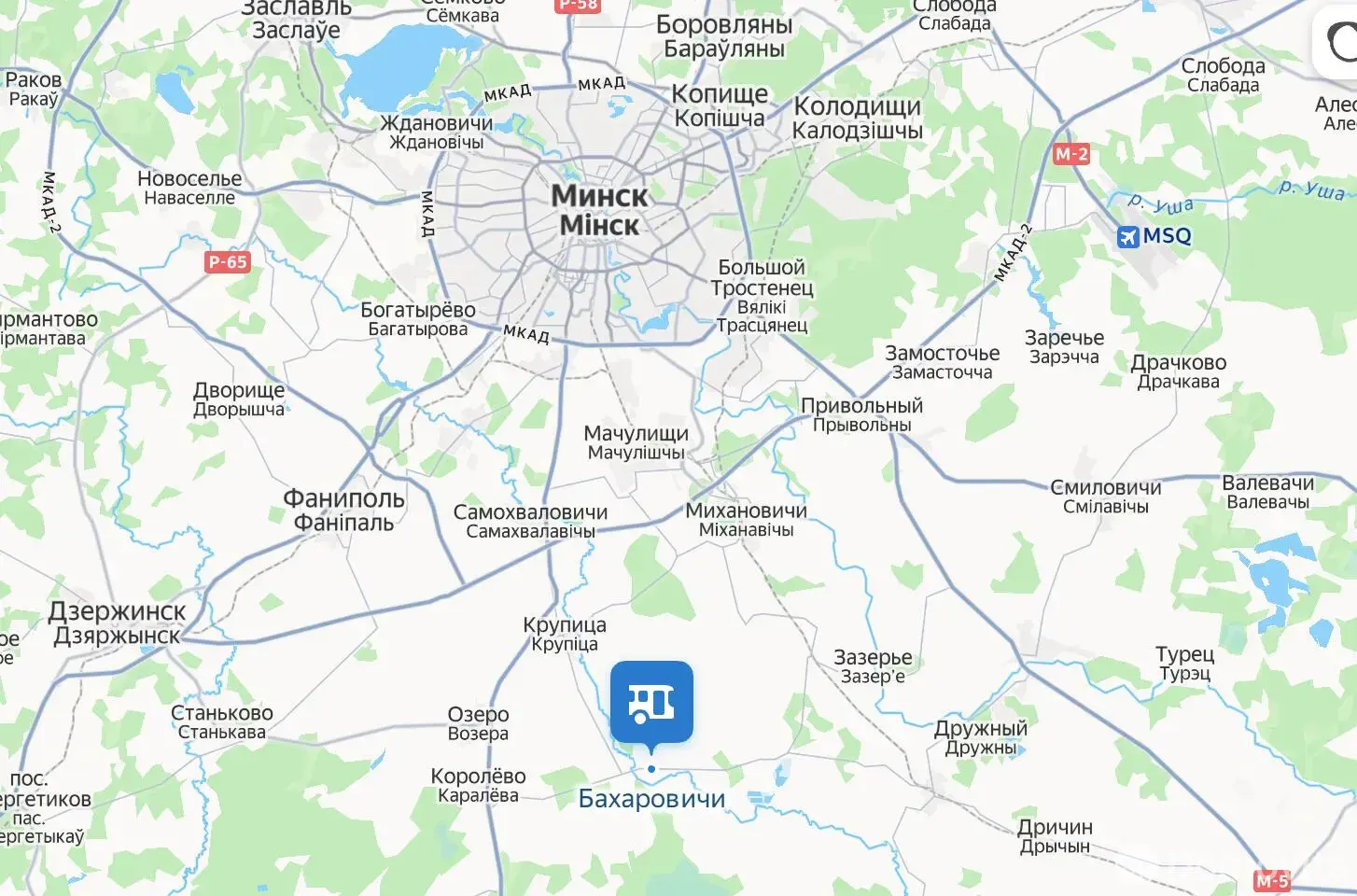 Стоимость продажи участка, Бахаровичи, ул. Центральная