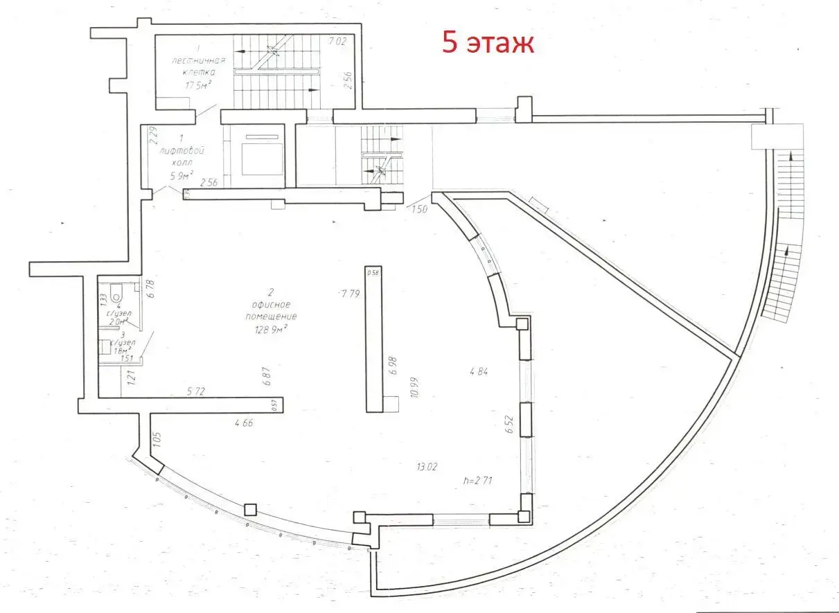Аренда офиса на ул. Максима Богдановича, д. 108 в Минске, 1480EUR, код 16377 - фото 2
