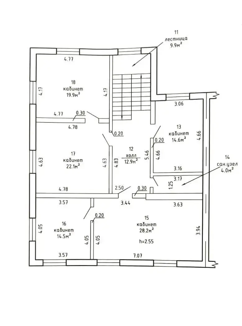 Цена аренды офиса, Богатырево, д. 8/А