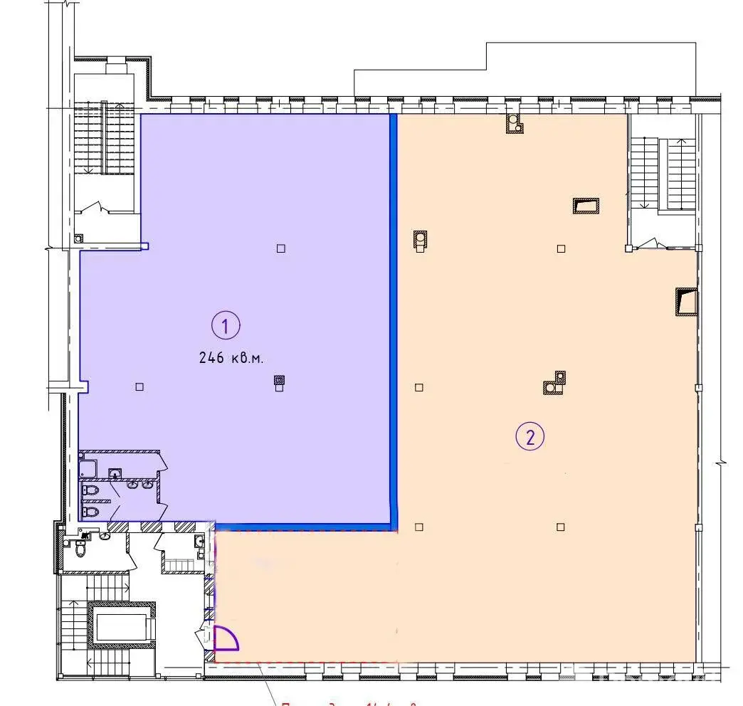 Снять офис на ул. Притыцкого, д. 146 в Минске, 4590USD, код 14132 - фото 8