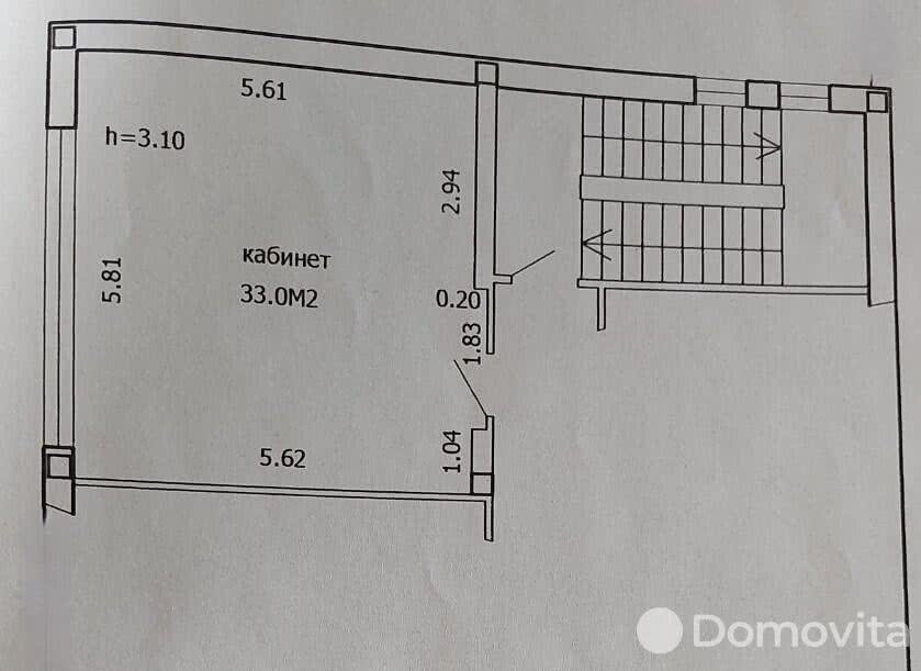 Цена продажи офиса, Минск, ул. Кропоткина, д. 108/а