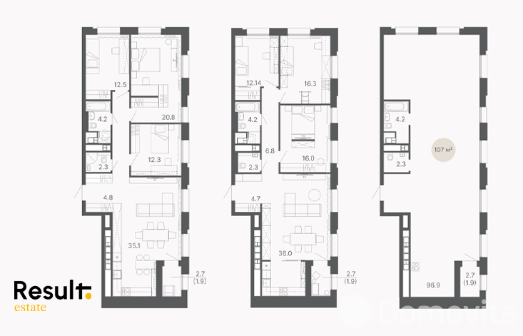 квартира, Минск, ул. Маршала Лосика, д. 57 