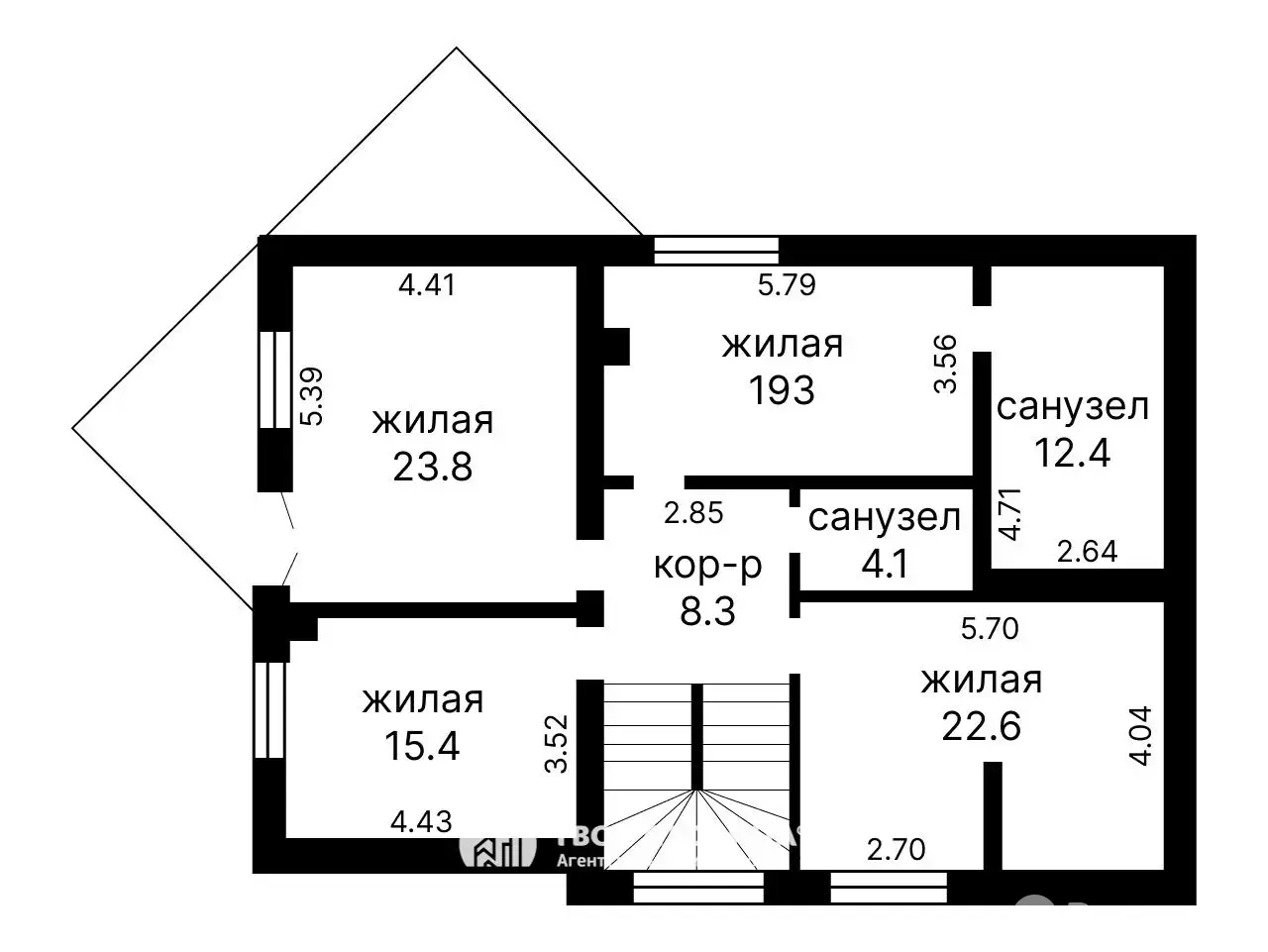 дом, Ходаково, ул. Лесная, стоимость продажи 928 206 р.