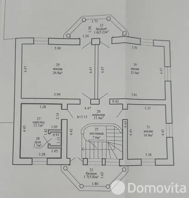 Цена продажи коттеджа, Минск, ул. Вересковая, д. 11