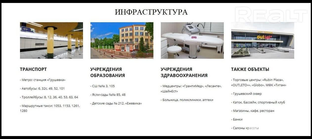 квартира, Минск, ул. Разинская, д. 8, стоимость продажи 209 088 р.