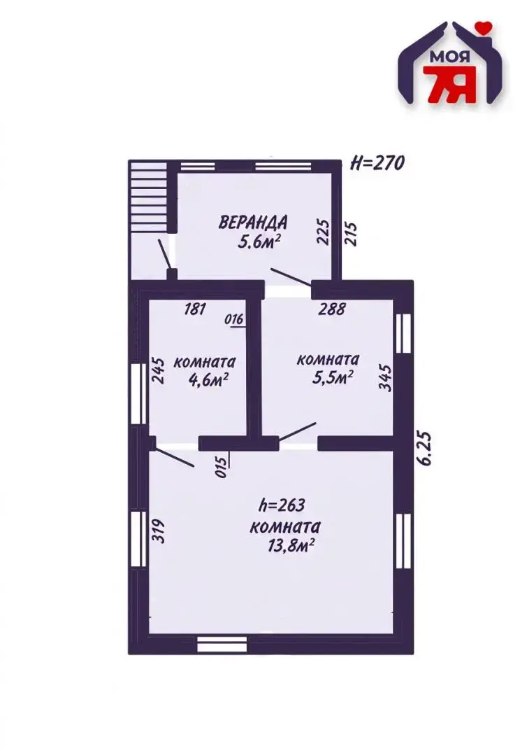 Продажа 2-этажной дачи в Гатовино Минская область, 16500USD, код 185811 - фото 24
