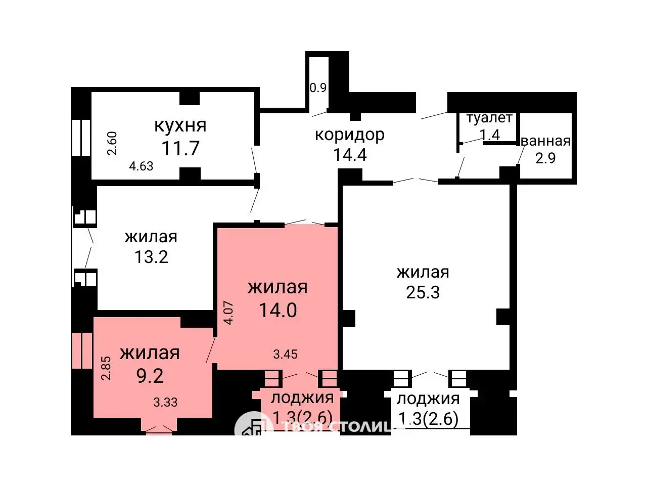комната, Минск, ул. Кирова, д. 2 в Октябрьском районе