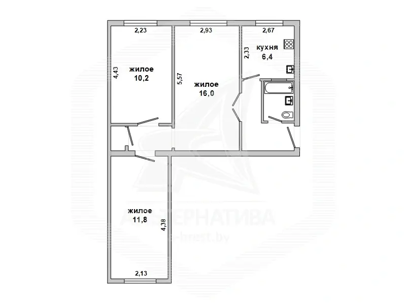 Продажа торговой точки в Бресте, 239437BYN, код 993046 - фото 3