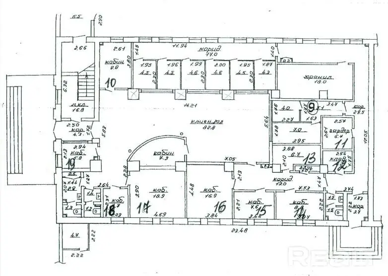 Купить офис на пр-т Витебский, д. 4 в Могилеве, 710000BYN, код 8625 - фото 33