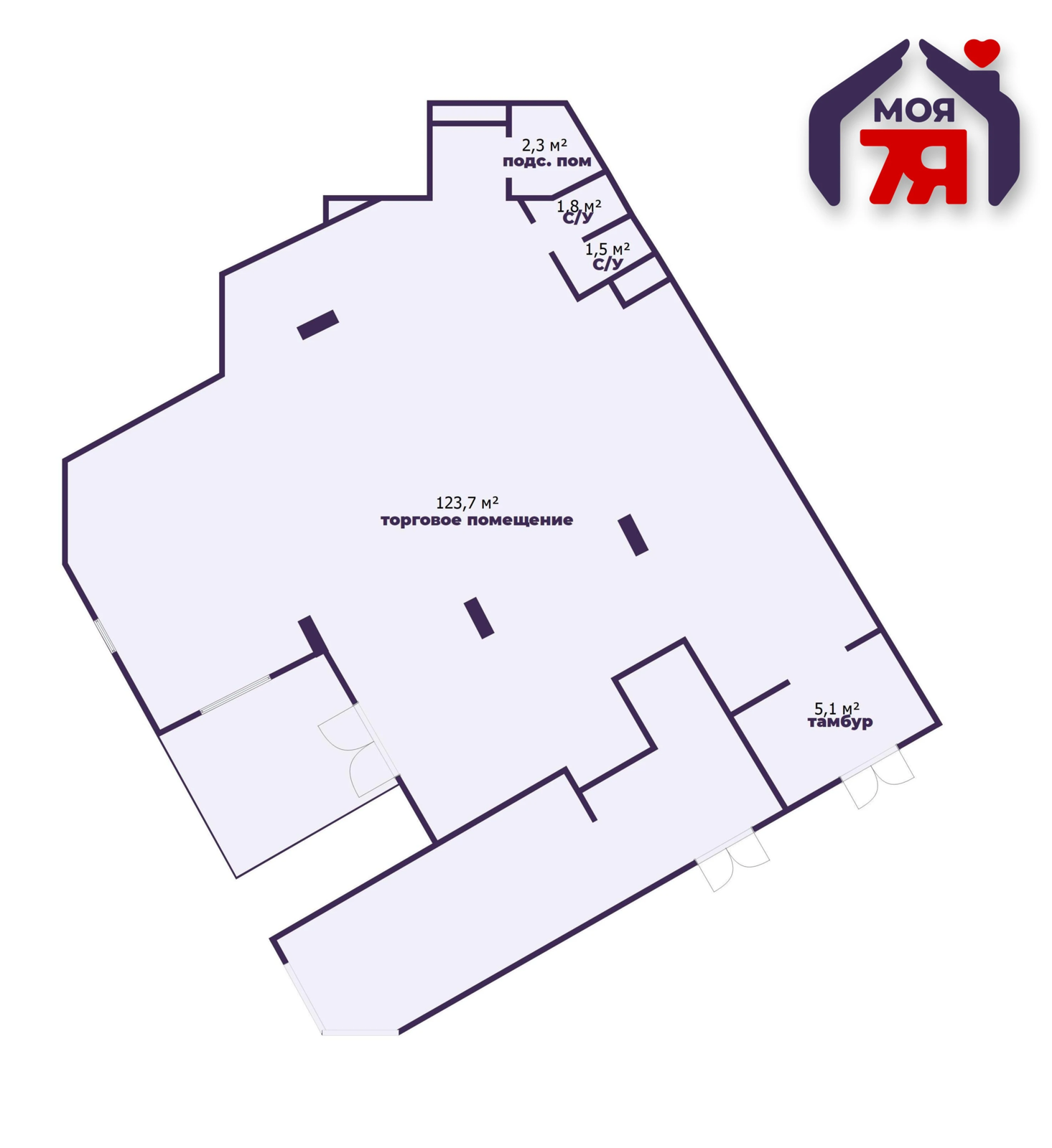 Продажа торгового помещения на ул. Неманская, д. 2 в Минске, 279000USD, код 998171 - фото 20