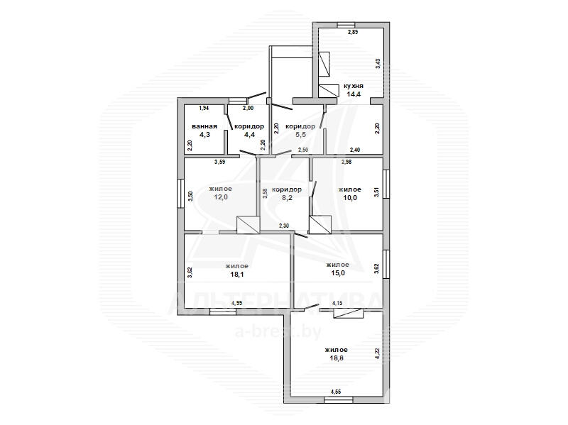 Продать 2-этажный дом в Орехово, Брестская область , 15000USD, код 632467 - фото 4