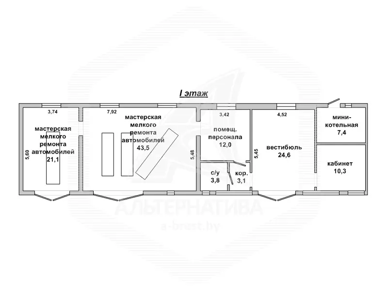 объект сферы услуг, Брест, 