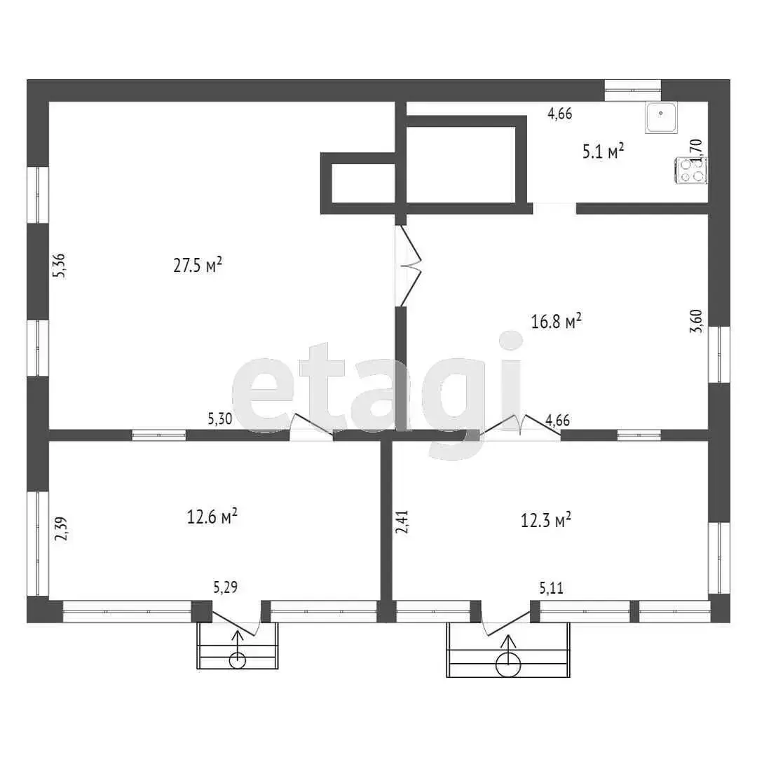 Стоимость продажи дома, Боровые, д. 16