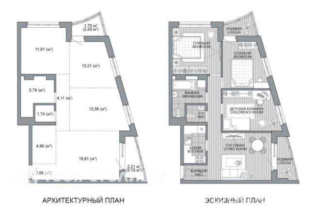 квартира, Минск, ул. Брилевская, д. 27, стоимость продажи 304 600 р.