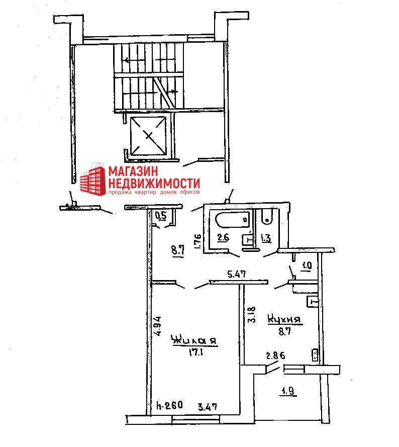 продажа квартиры, Гродно, пр-т Клецкова, д. 70