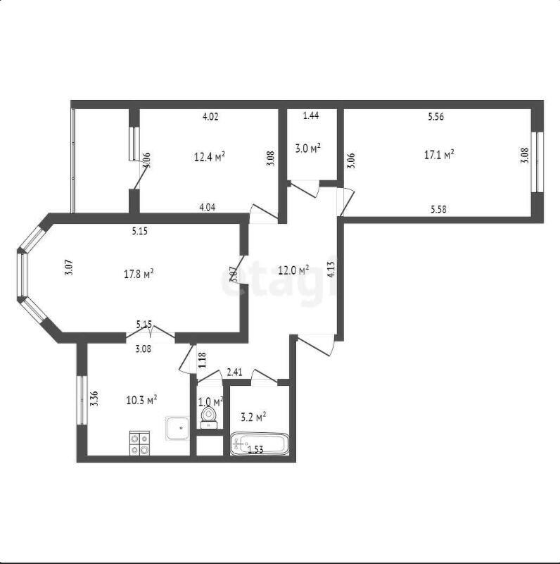 Цена продажи квартиры, Минск, ул. Червякова, д. 64