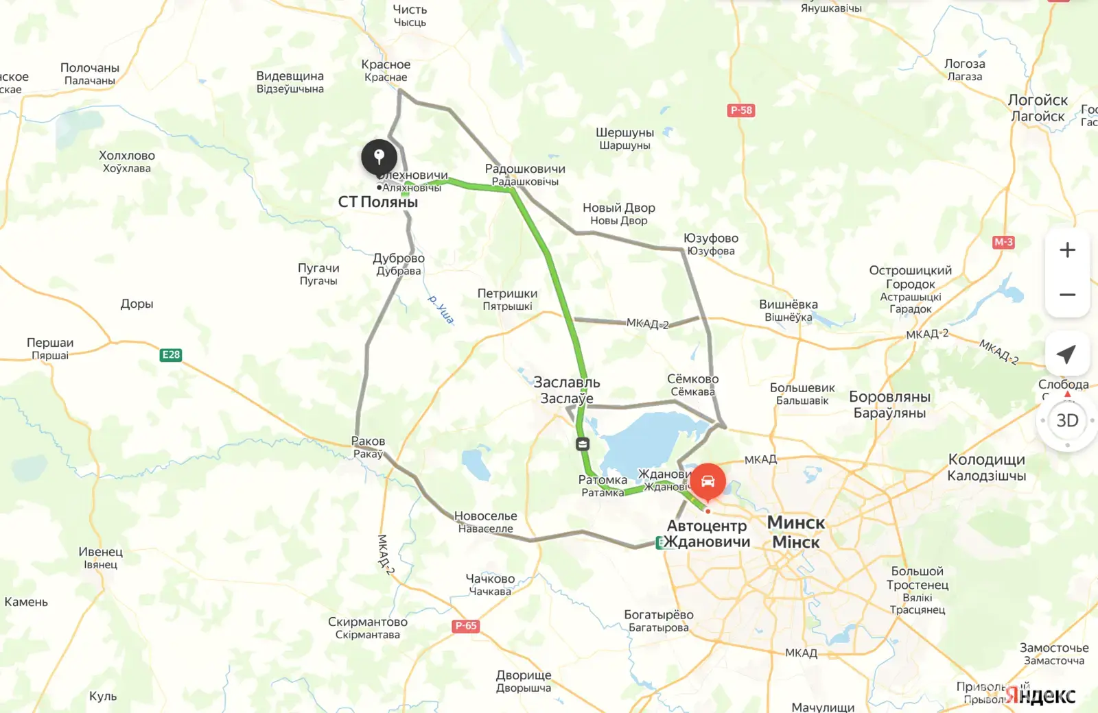 участок, Олехновичи,