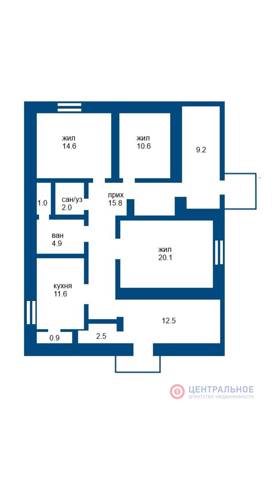 Продать 1-этажный дом в Крупках, Минская область пер. Центральный, 64000USD, код 592637 - фото 6