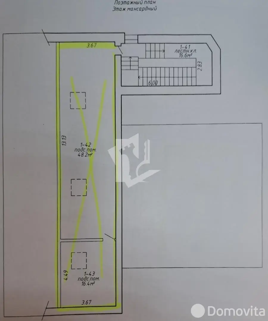 Стоимость аренды офиса, Минск, ул. Пономаренко, д. 43/б