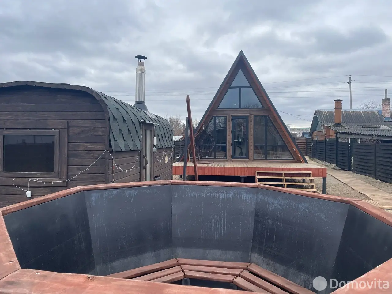 Аренда коттеджа A-frame дом