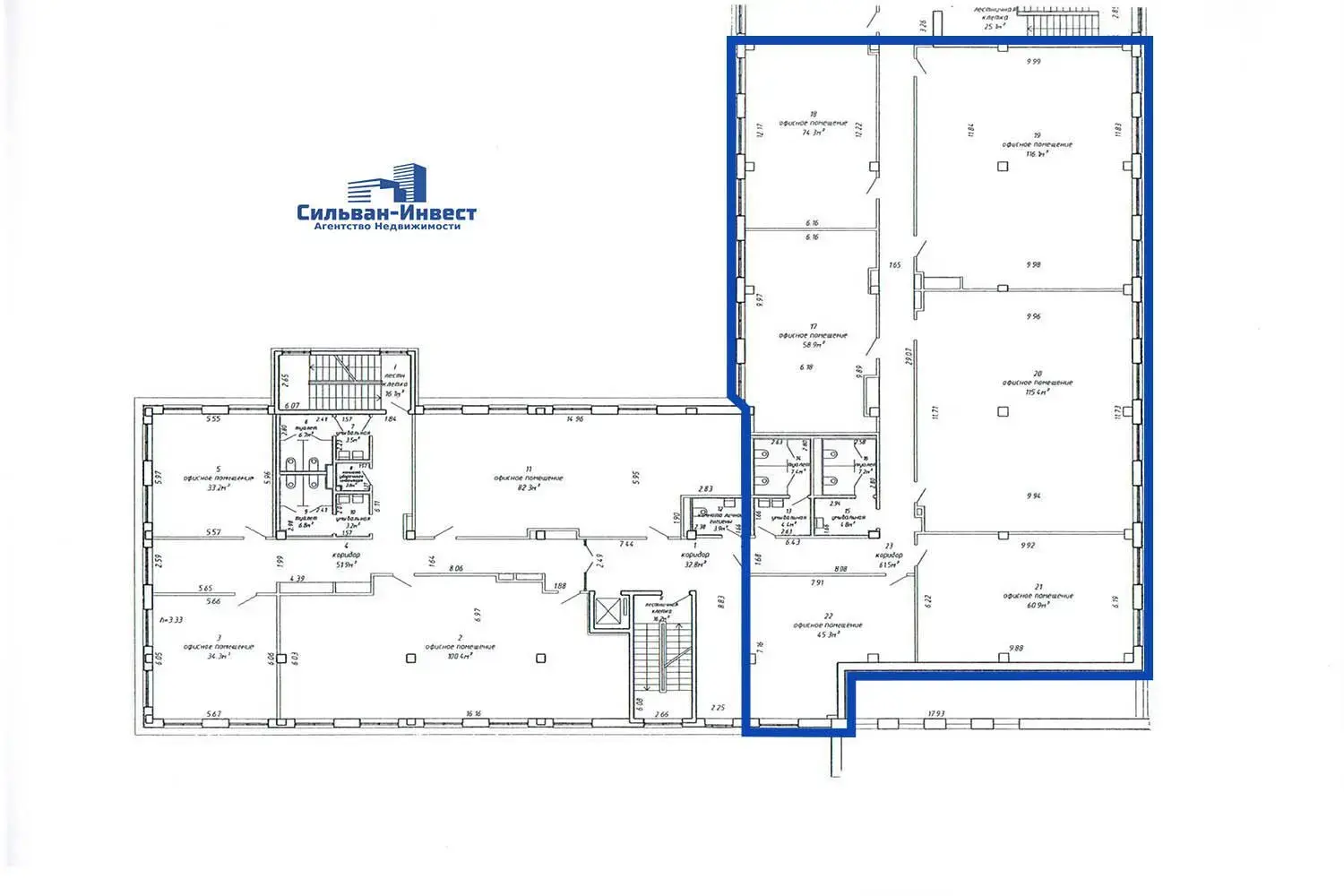 Снять офис на ул. Волгоградская, д. 6/а в Минске, 6921EUR, код 13760 - фото 41