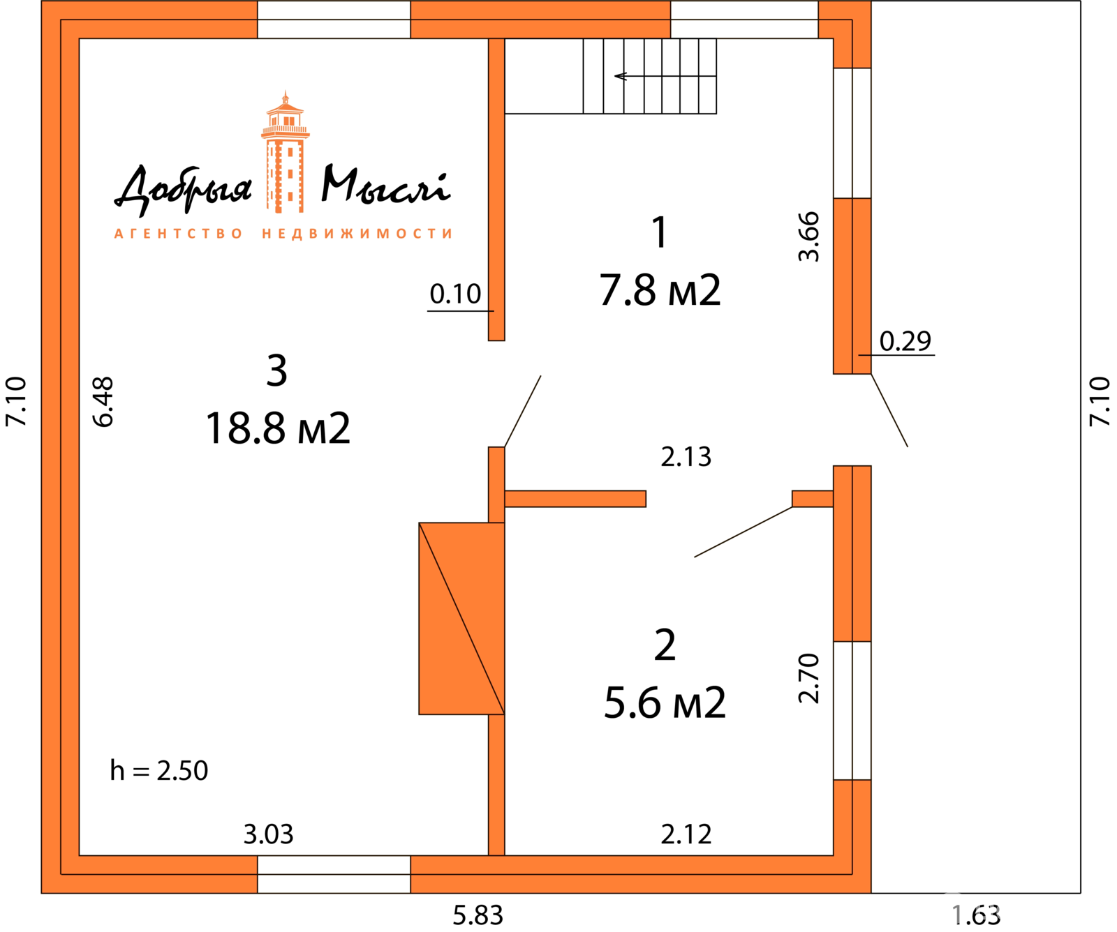 Купить 2-этажную дачу в Мостище Минская область, 46000USD, код 185364 - фото 23