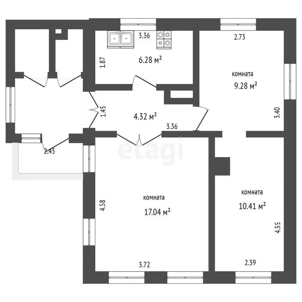 коттедж, Фаниполь, ул. Якуба Коласа, д. 4 