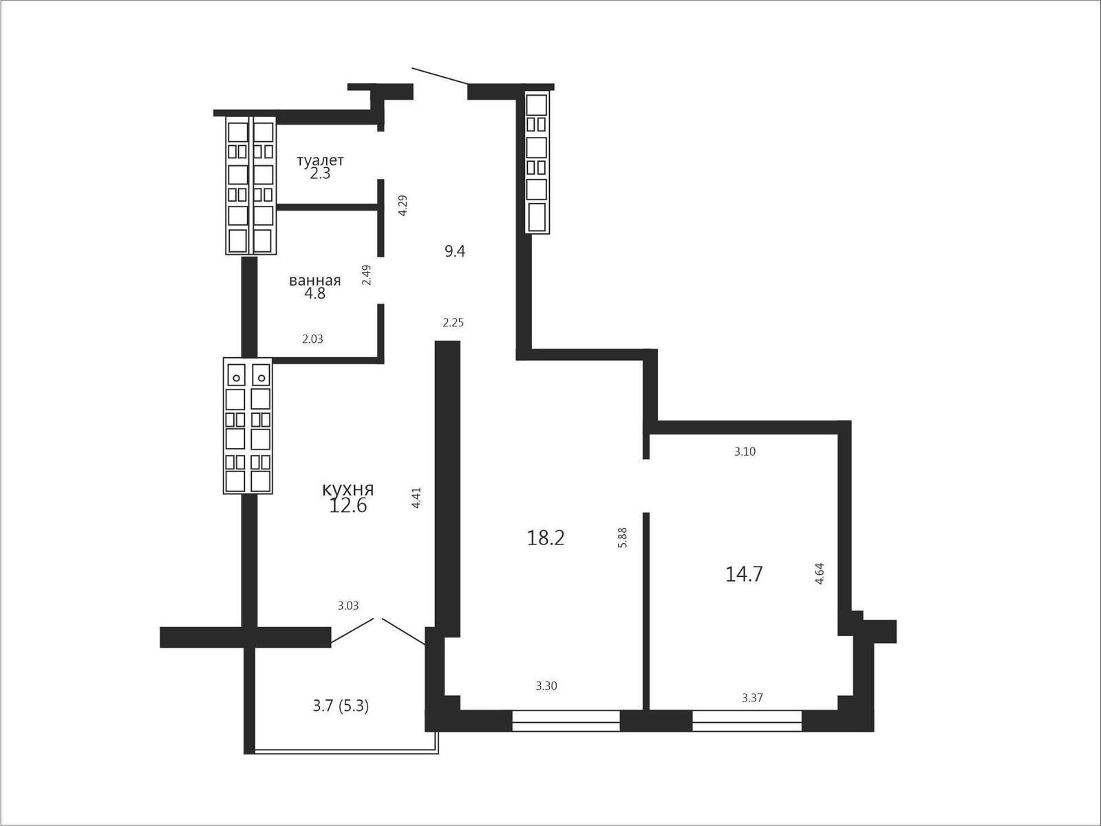 купить квартиру, Минск, ул. Максима Богдановича, д. 136