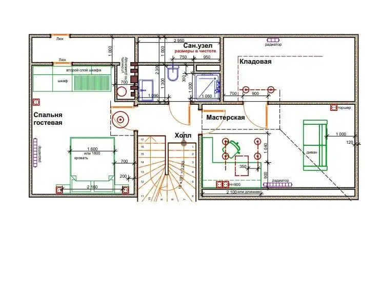 Цена продажи коттеджа, Семково, ул. Дружная