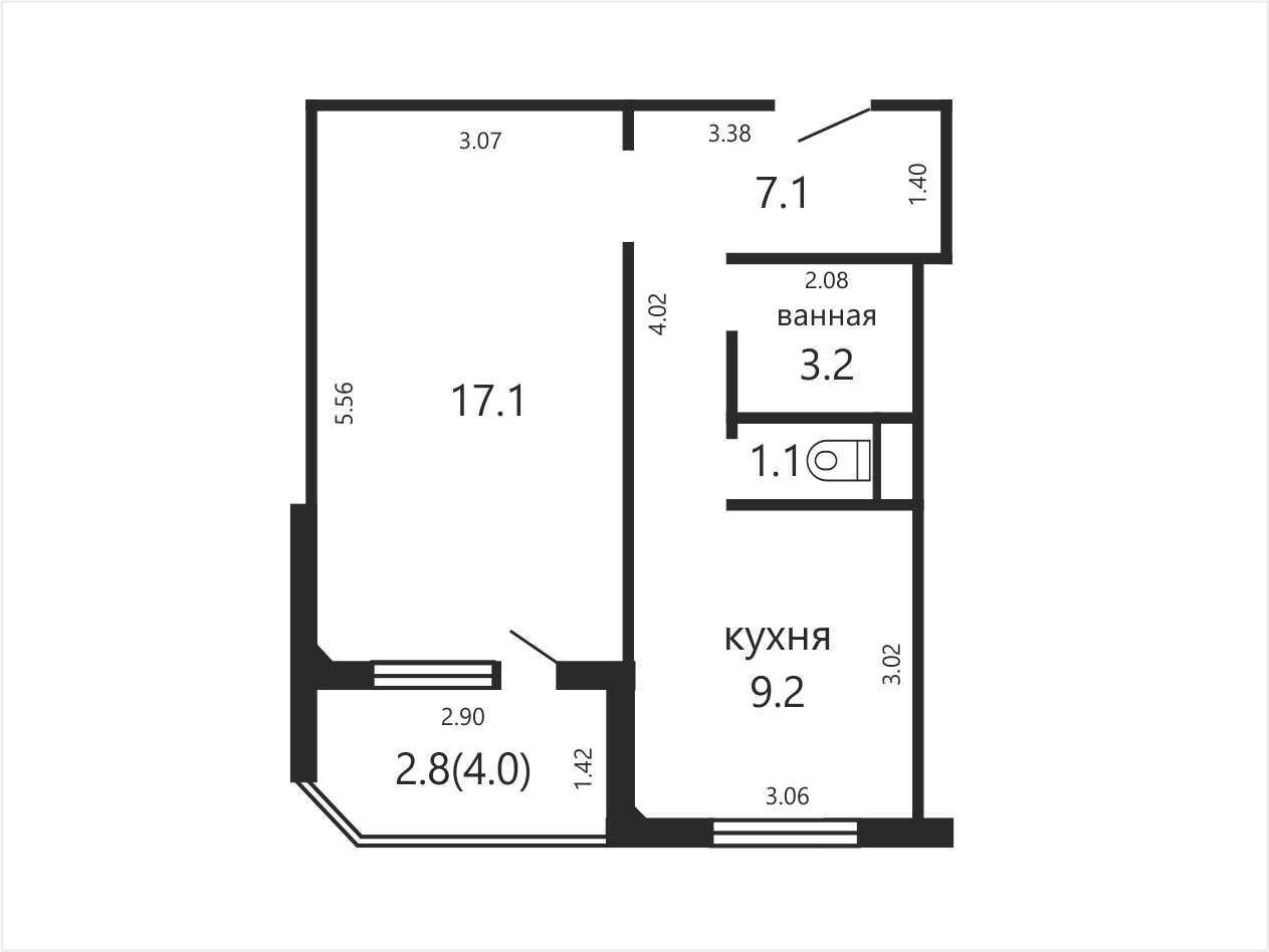 Стоимость продажи квартиры, Минск, ул. Мирошниченко, д. 43/а