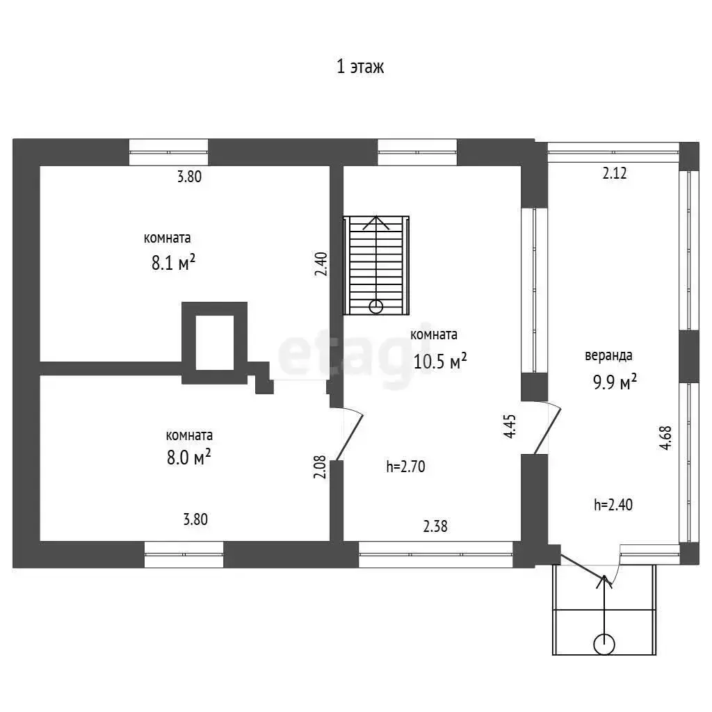 Купить 2-этажную дачу в Экран Минская область, 26900USD, код 184718 - фото 23