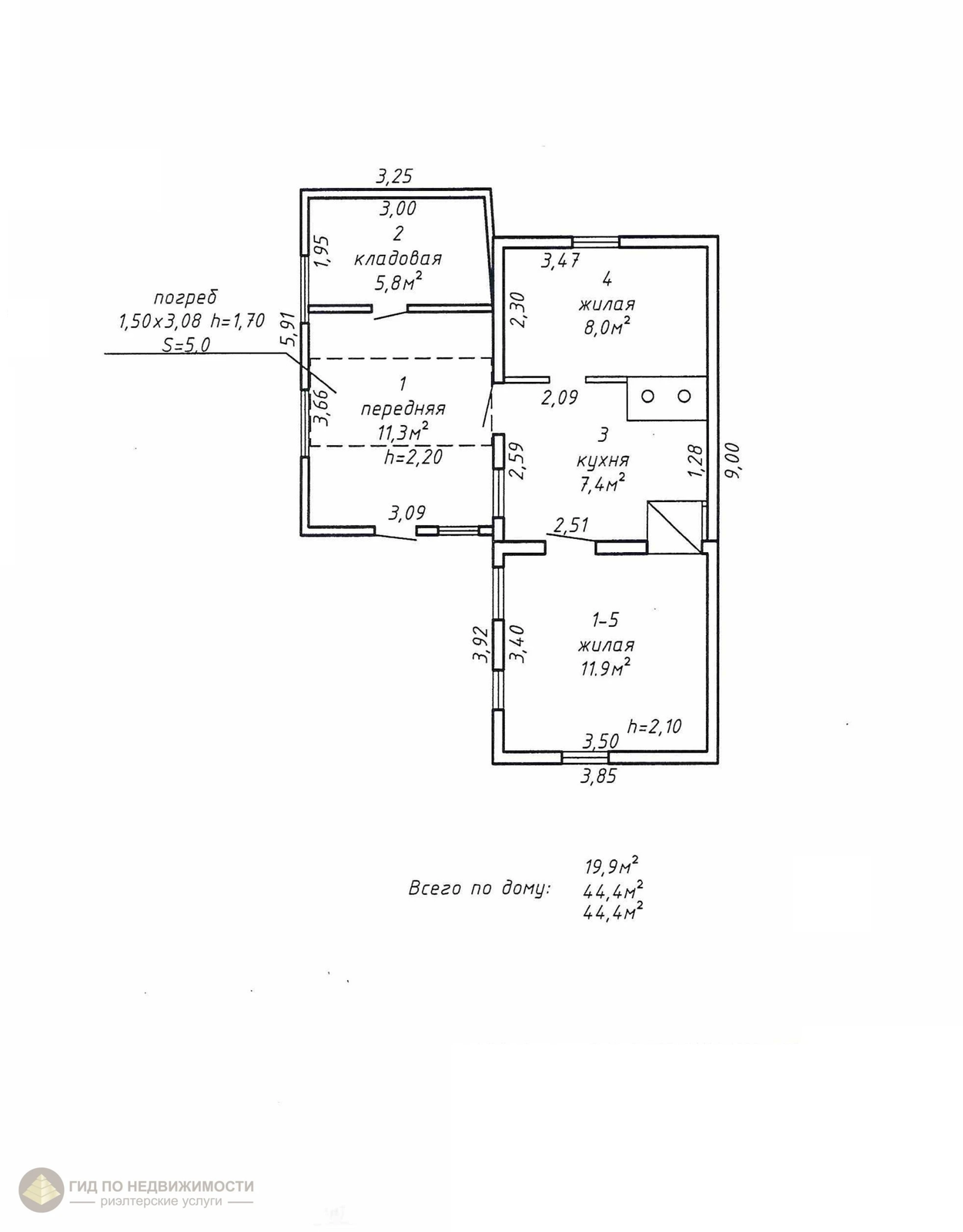 дом, Гомель, ул. Иногородняя 2-я, д. 71, стоимость продажи 57 167 р.