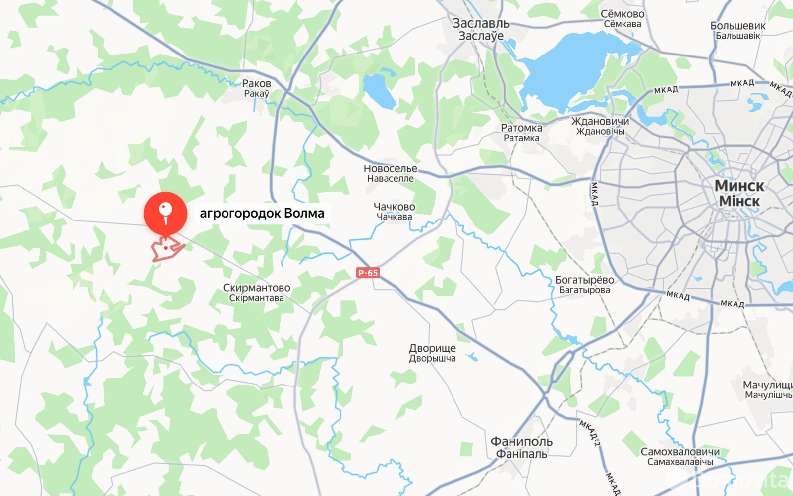 продажа участка, Волма, ул. Минская, д. 11/б