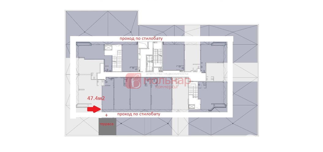 Продажа торгового помещения на ул. Братская, д. 13 в Минске, 56406EUR, код 996180 - фото 5