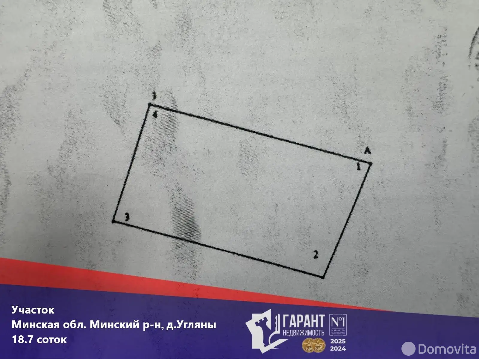 Цена продажи участка, Угляны, 