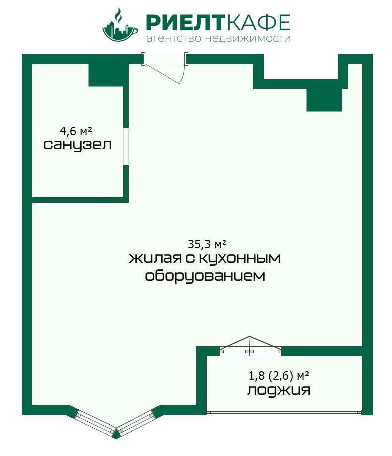 Купить 1-комнатную квартиру в Минске, ул. Михаила Савицкого, д. 22, 63900 USD, код: 1024660 - фото 3
