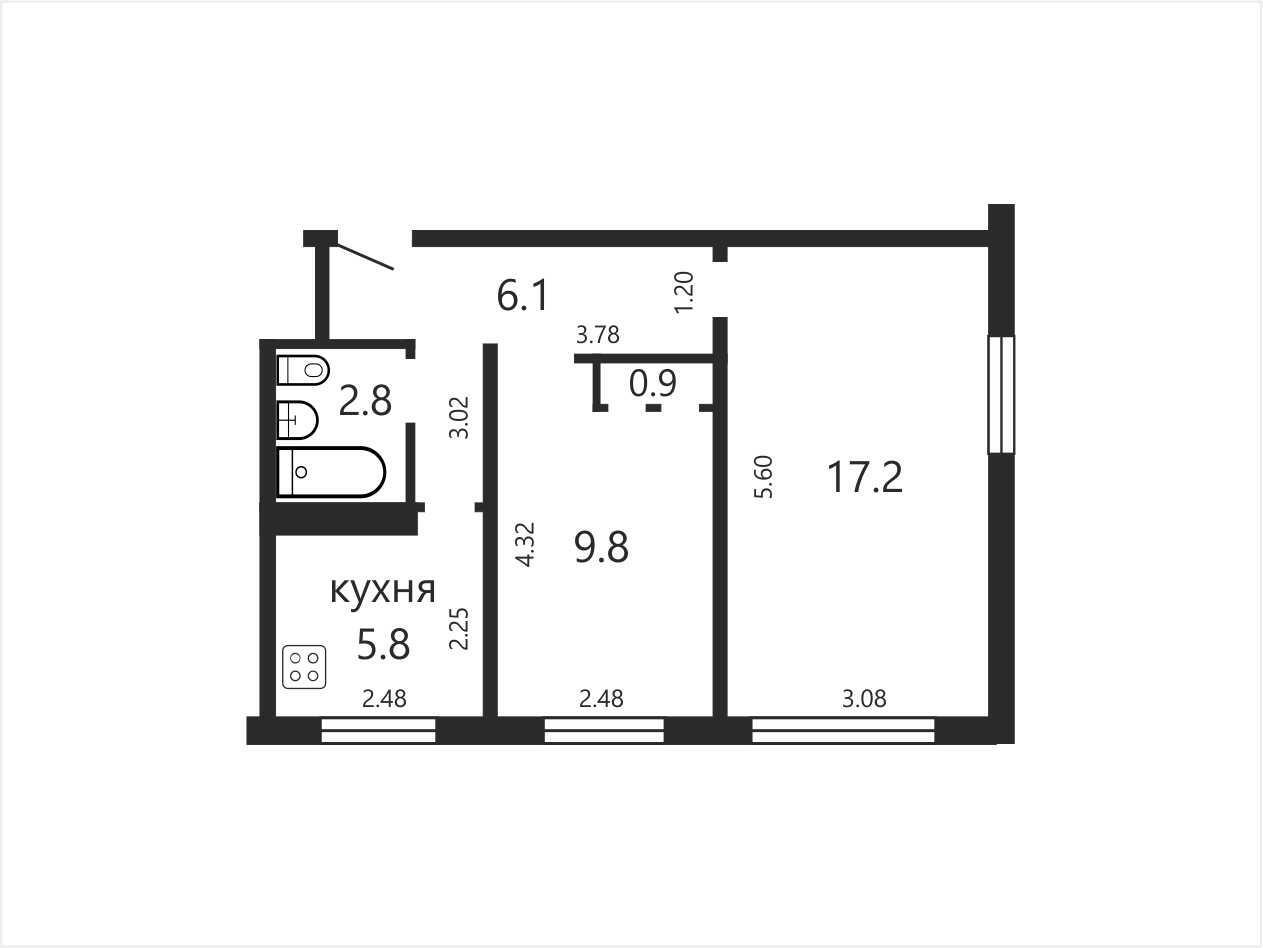 квартира, Минск, ул. Лили Карастояновой, д. 21