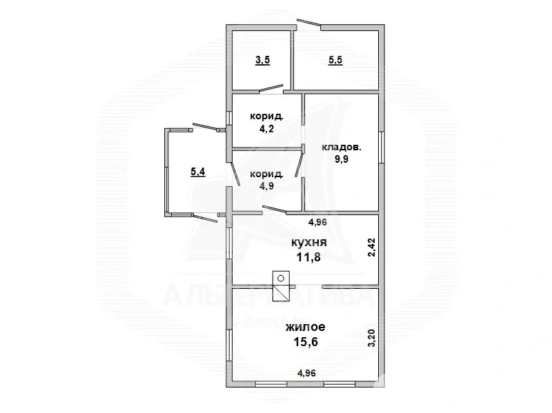 дом, Нагораны, , стоимость продажи 36 811 р.
