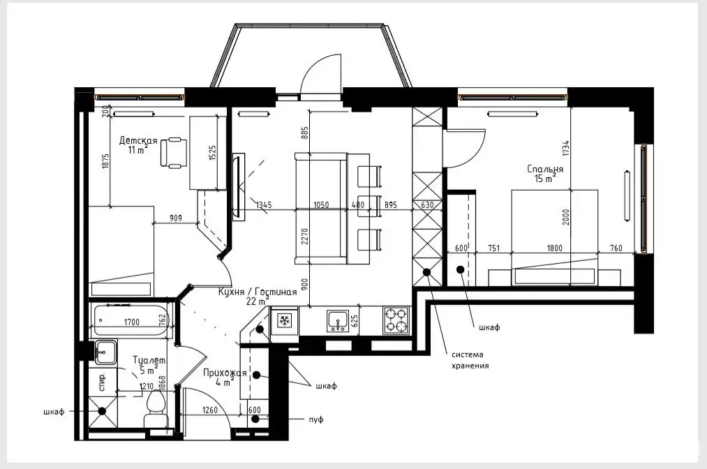 Продажа 2-этажной дачи в СЯБРЫ-83 Минская область, 40600BYN, код 186386 - фото 13