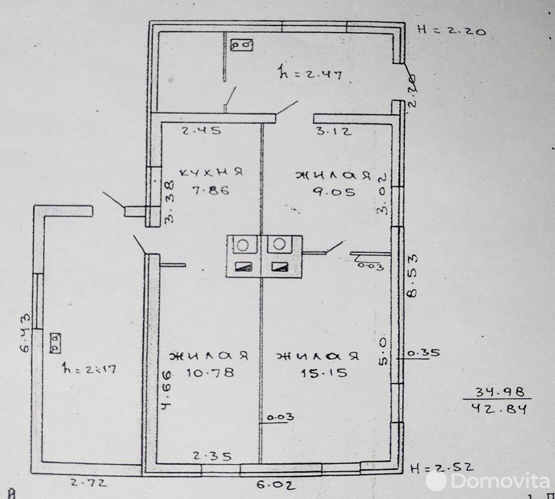 Продажа 1-этажного дома в Марьиной Горке, Минская область ул. Пушкина, 15000USD, код 628026 - фото 5