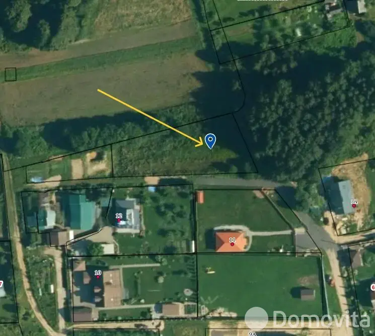 участок, Острошицы, ул. Полевая, д. 11/а