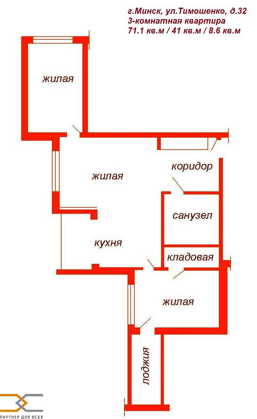 Цена продажи квартиры, Минск, ул. Тимошенко, д. 32