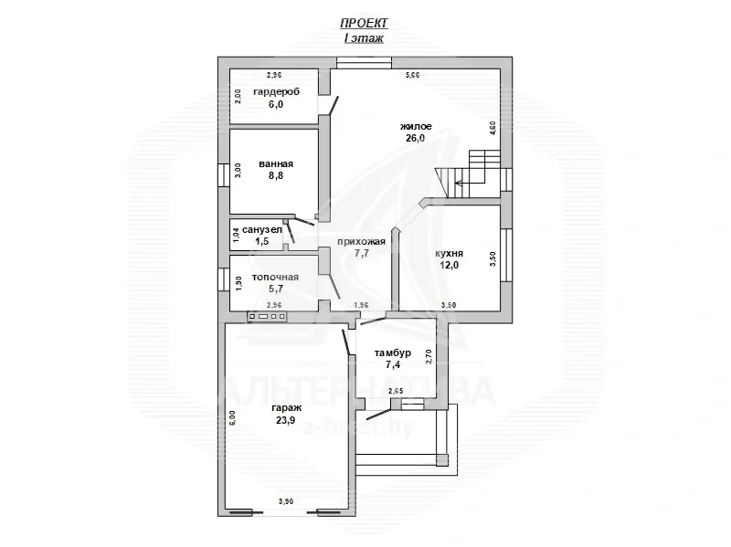 Продажа 1-этажной дачи в Астра Гродненская область, 54000USD, код 178070 - фото 42